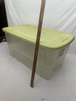 Real Organized 31 Gallon Lidded Tote (Local Pick Up Only)