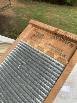 (2) Vintage Wash Boards