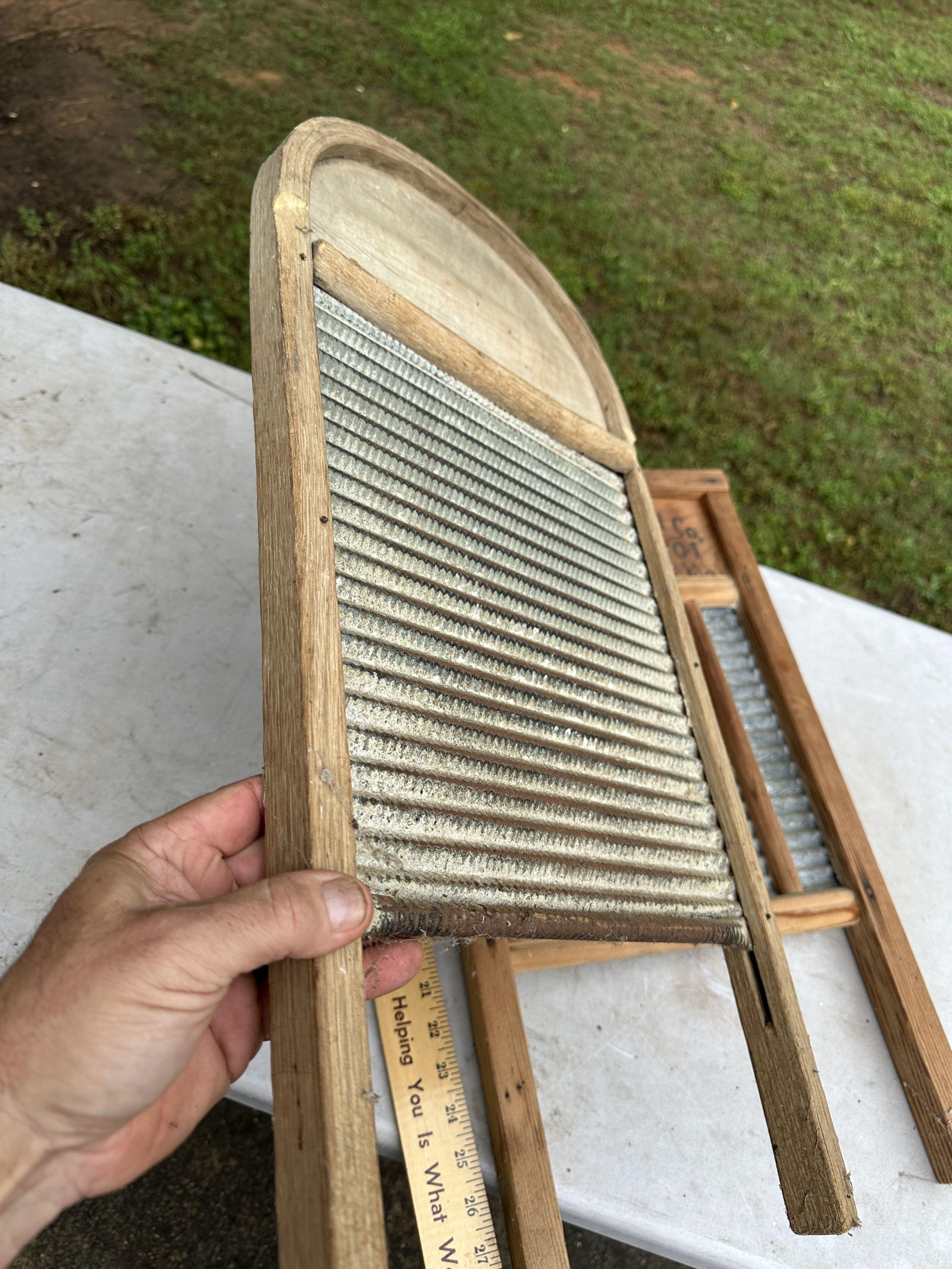 (2) Vintage Wash Boards