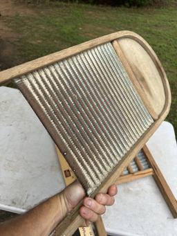 (2) Vintage Wash Boards