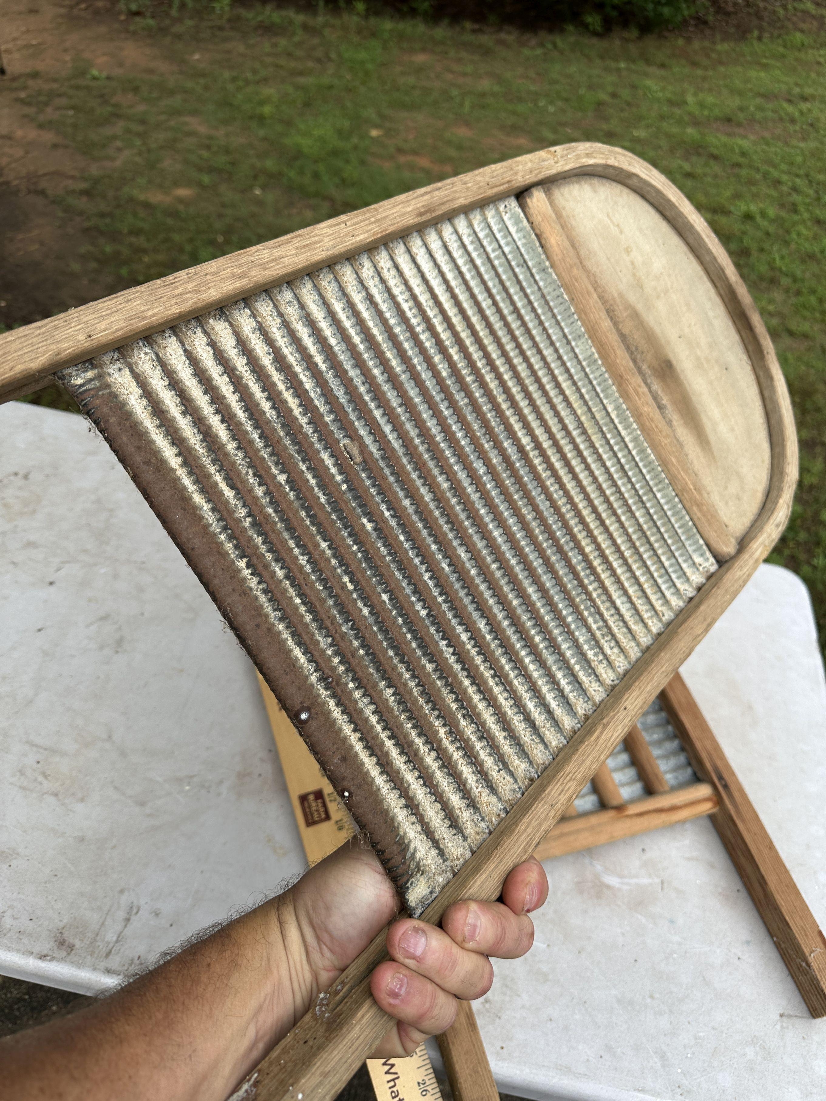 (2) Vintage Wash Boards