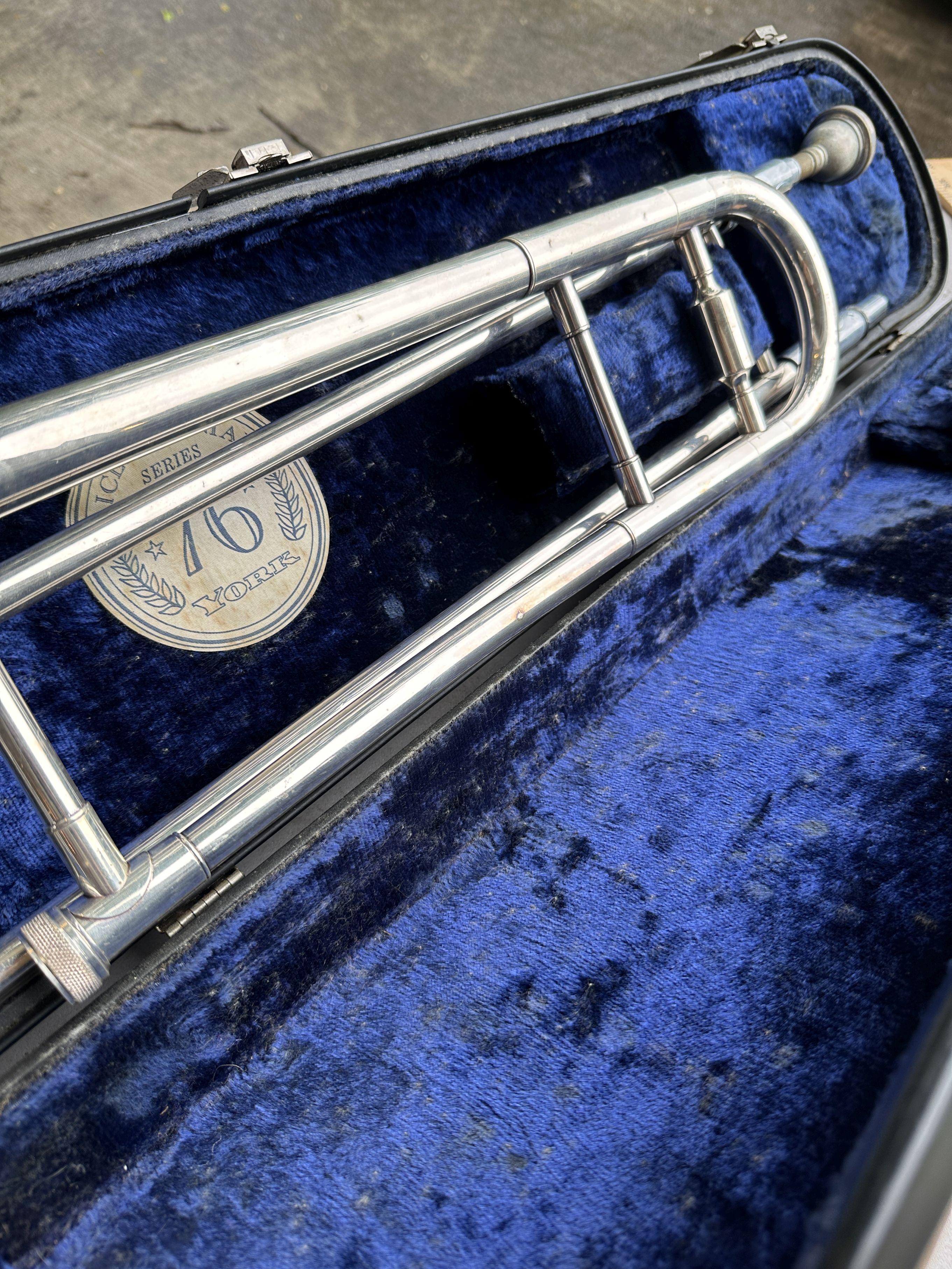 Vintage YORK Bicentennial Series Trombone in Case