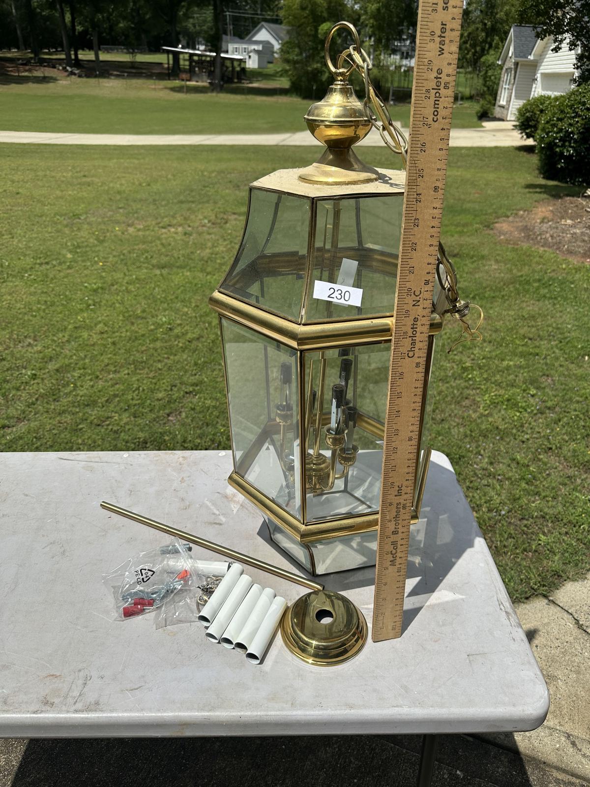 Large Ceiling Chandelier (Local Pick Up Only)