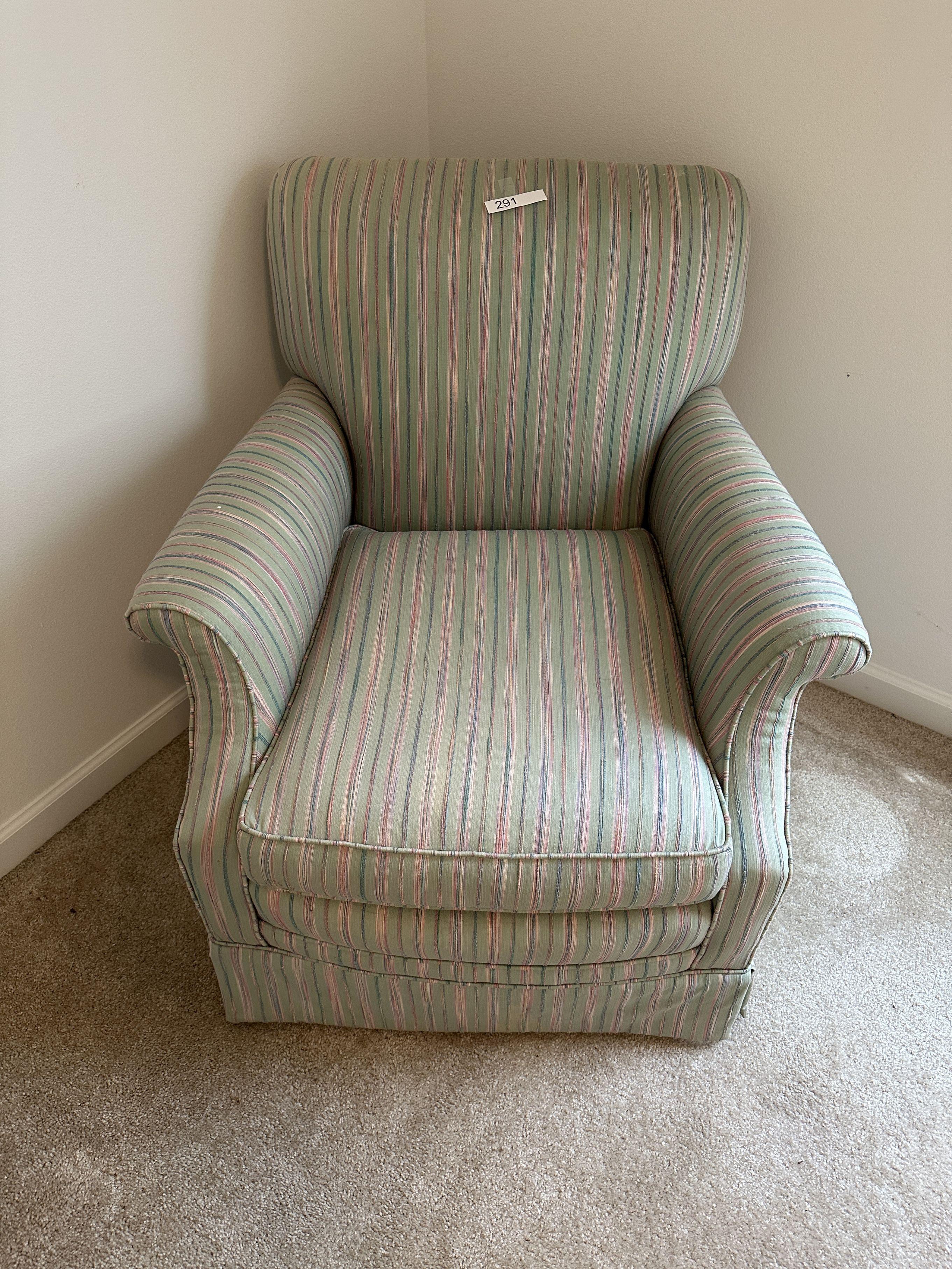 Nice Upholstered Occasional Chair (Local Pick Up Only)