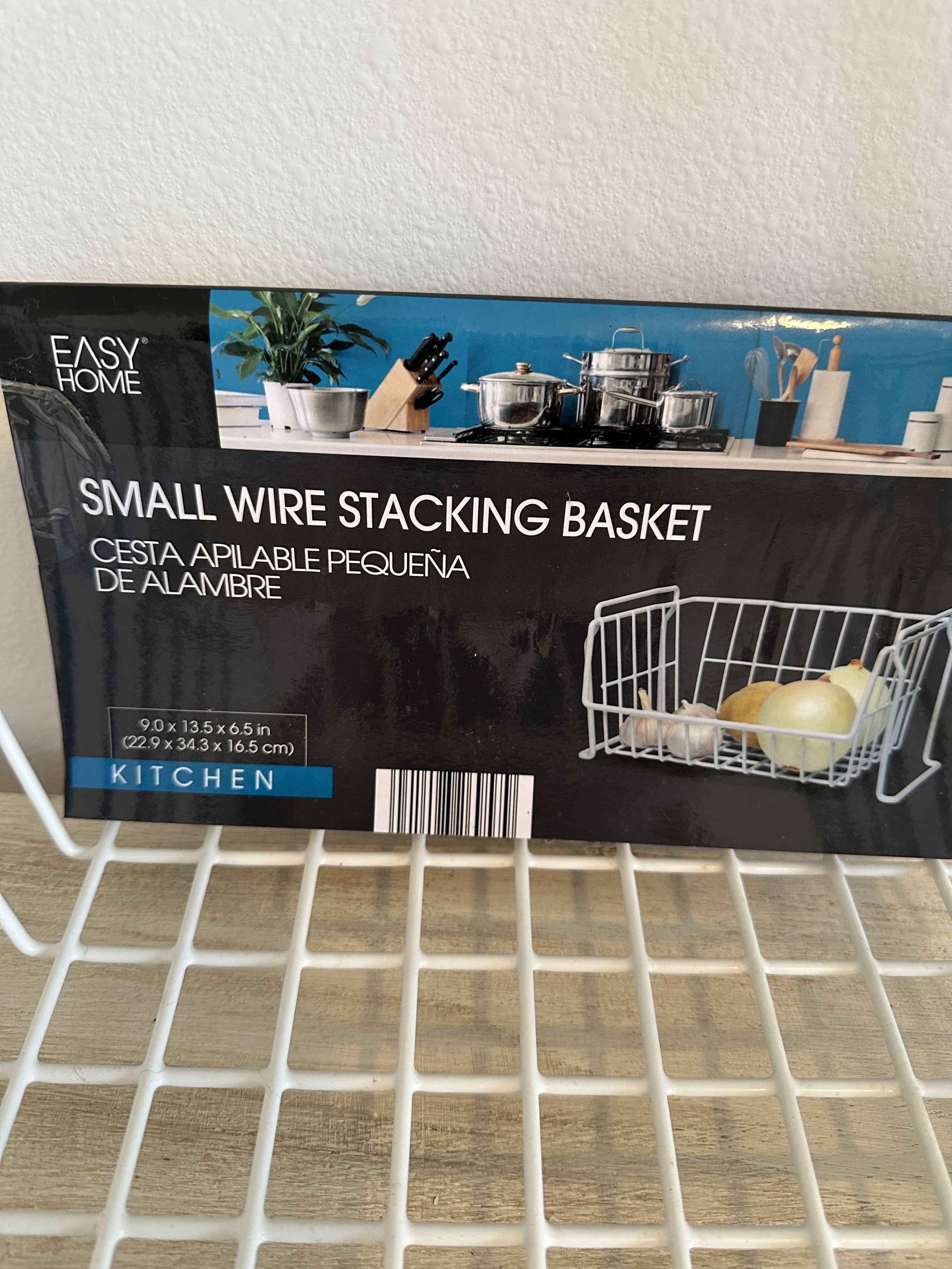 Box Lot/Small Wire Stacking Baskets
