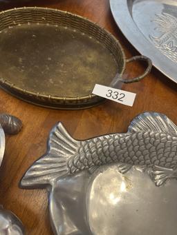Box Lot/Serving Trays, Décor Trays, ETC