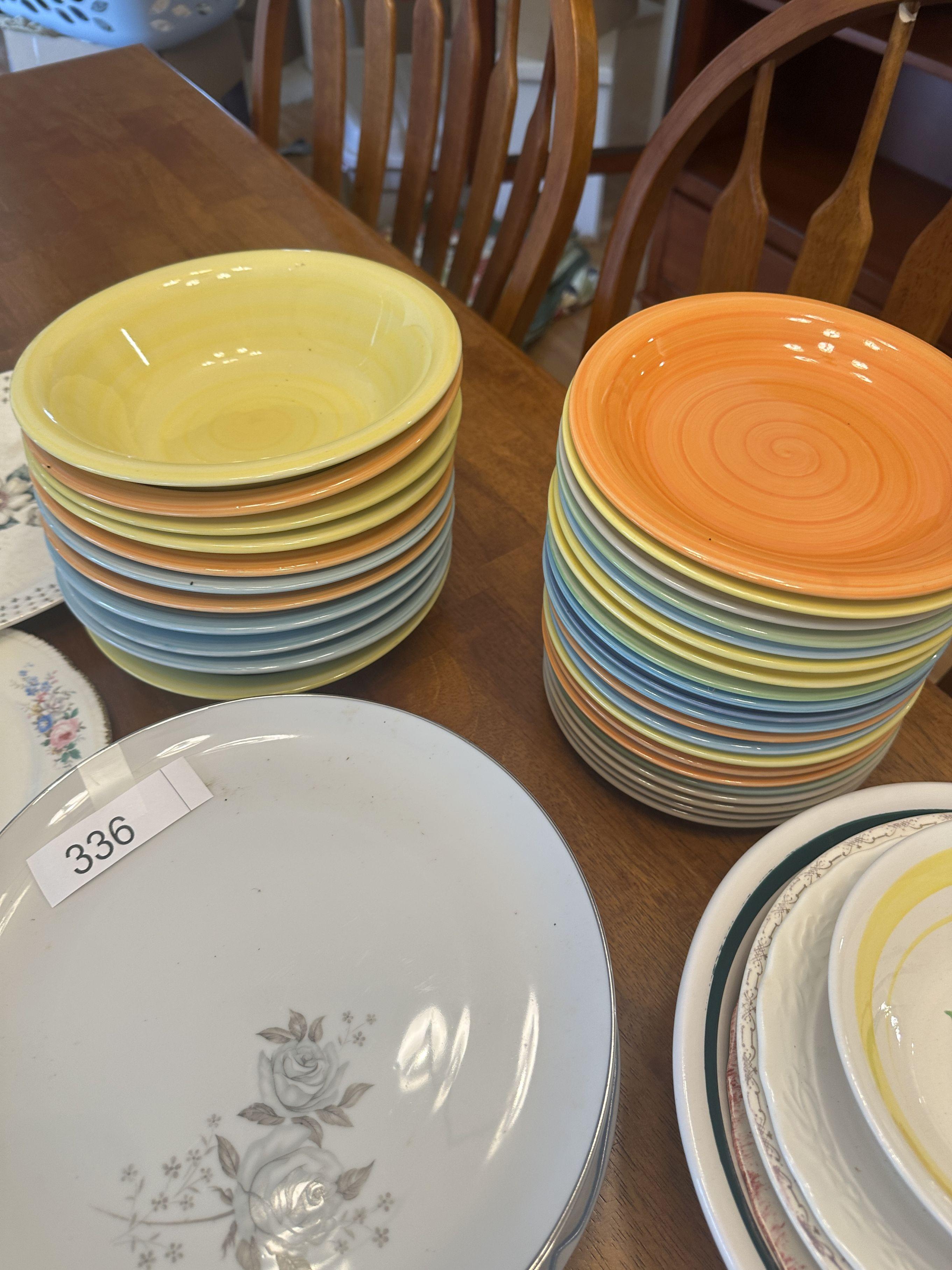 Box Lot/Misc Plates, ETC