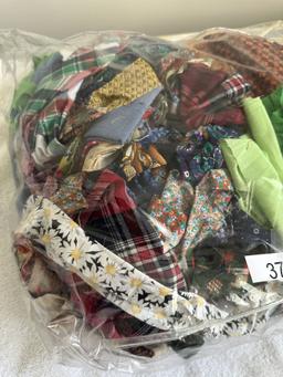 Bag Full of Misc Length Fabric/Cloth
