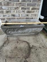 Nice HEAVY Concrete Planter (Local Pick Up Only)