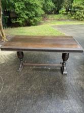Vintage Entryway Table with Center Drop In Leaf (Local Pick Up Only)