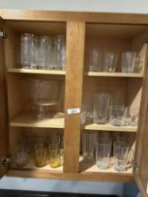 Cabinet Full of Drinking Glasses