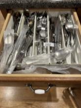 Drawer Full of Flatware, ETC
