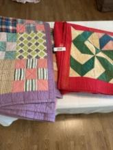 (2) Quilts/Handmade??