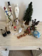 Box Lot/Décor Figures