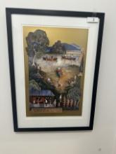 Nice Artist Proof 24/25 Framed Art Piece
