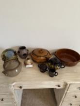 Box Lot/Décor Pottery