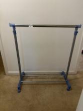 Adjustable Height Garment Rack with Wheels (Local Pick Up Only)
