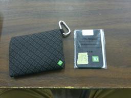 TD items, golfers pocket ready kit and phone mounted wallet both new