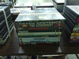 action movie dvds, lot of 10 dvds includes some classics and hard to find movies