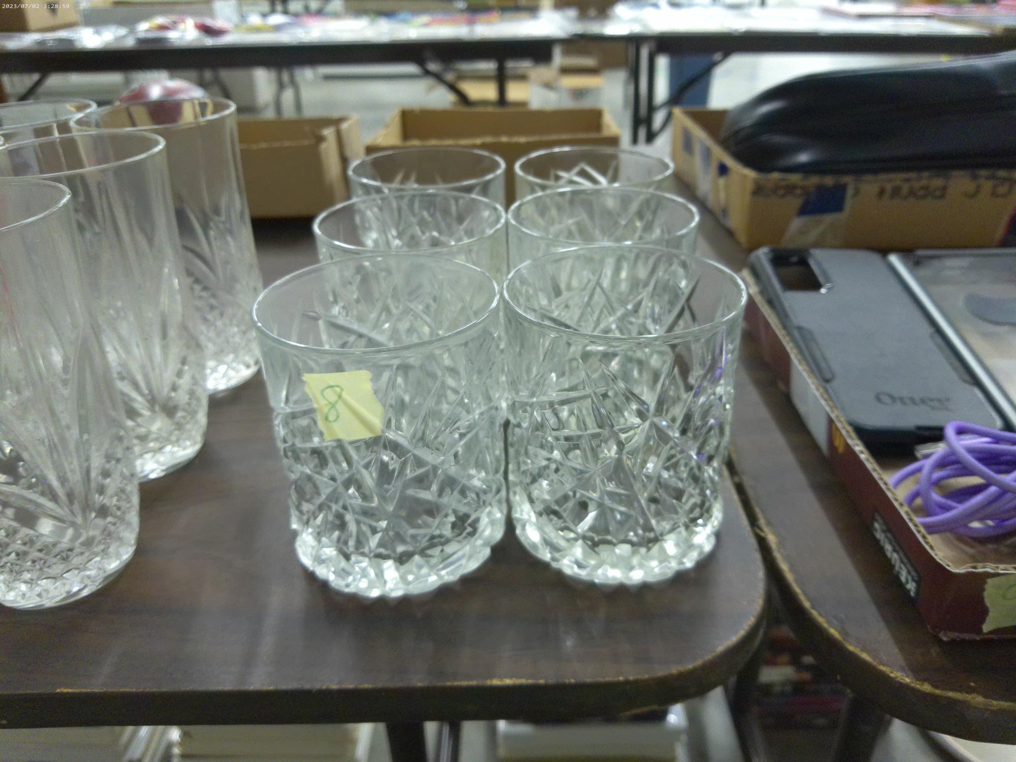 highball glasses, set of 6 by cristal d' arque originally sold for $150
