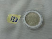 morgan dollar, 1901 S in hard case have not been porfessionally authenticated