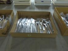 vintage stainless flateware, nice assortment of stainless flateware, nice assortment of stainless fl