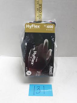 Ansell HyFlex Gloves, 12 pair Size 7, NIP