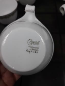 Vintage Corelle Cups, Crazy Daisy Pattern