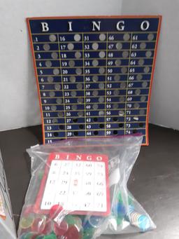 Deluxe Bingo Cage with accessories