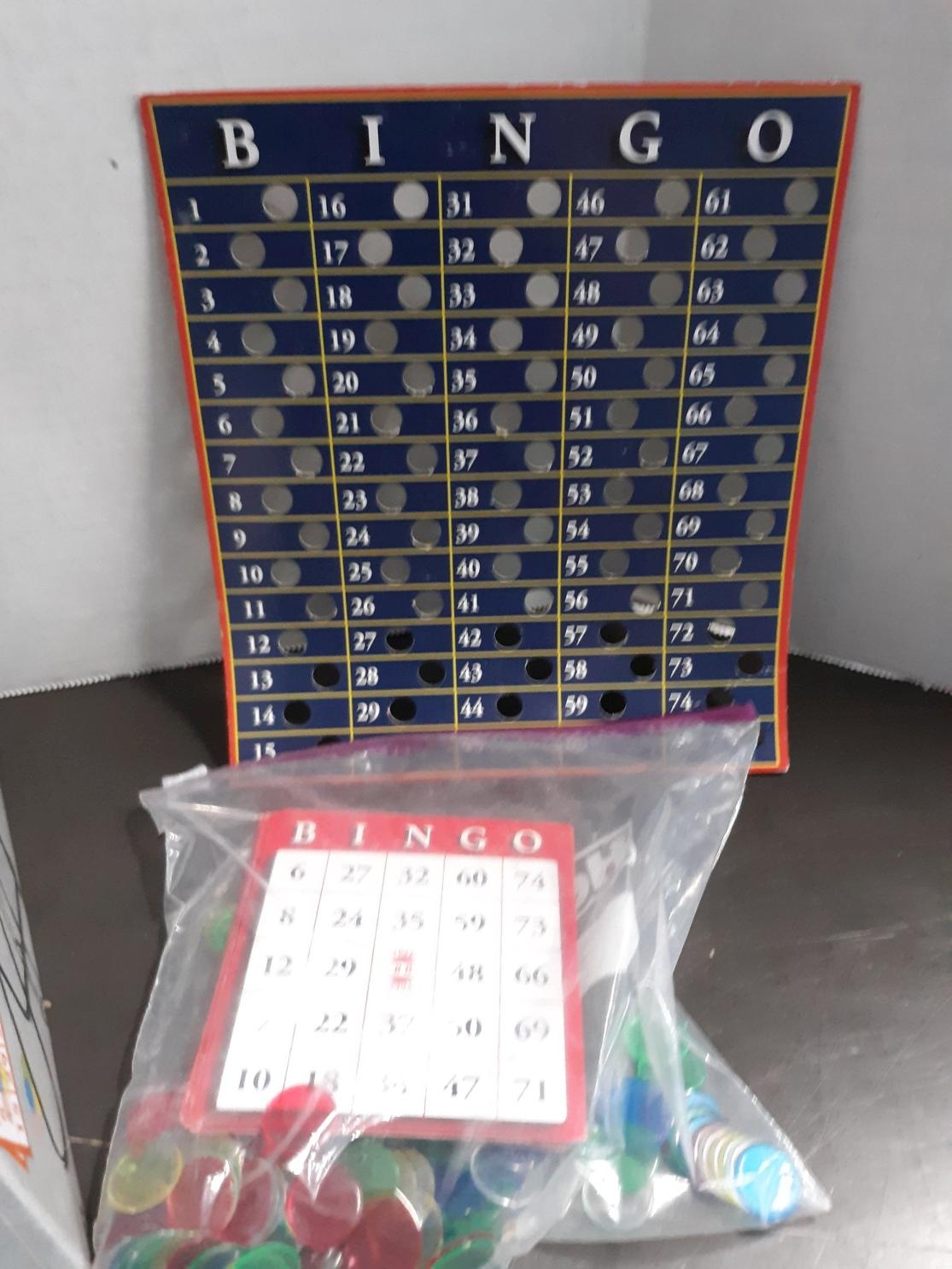 Deluxe Bingo Cage with accessories