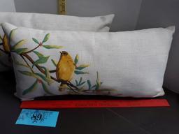 Threshold Double Sided Bird Pillows