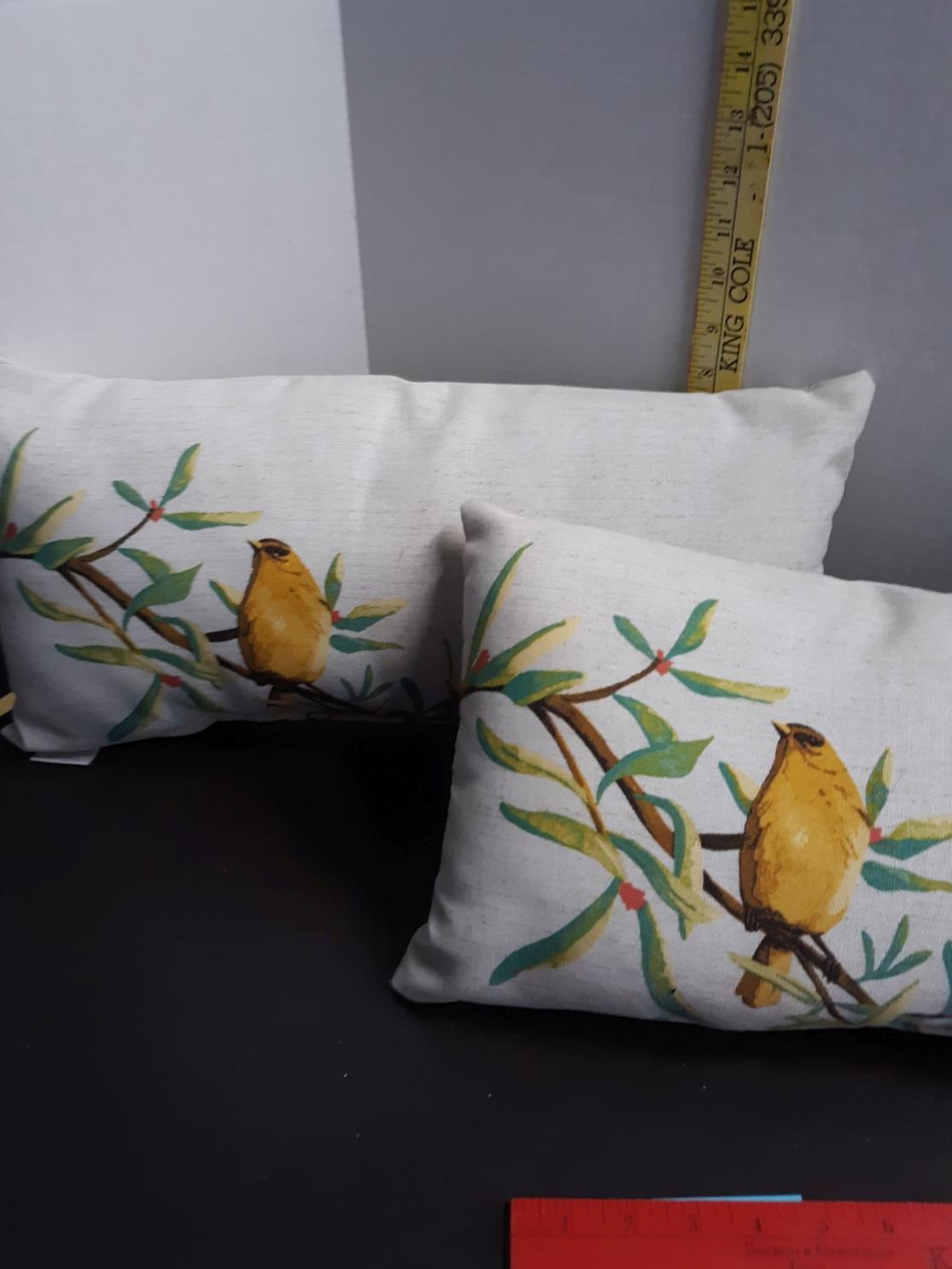 Threshold Double Sided Bird Pillows