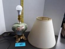 Vintage Lamp, Roses