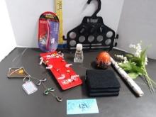 Misc Lot, Cutter, Stain Glass Sun Catcher and more