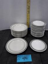 Misc Plate Lot, Salad and Bread Plates