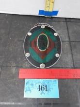 Genuine Antique Golfer Sun Catcher