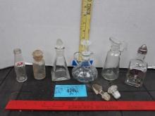 Vintage Bottle Lot, Curets, Pepsi, and more