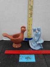 Vintage Avon Pomander Viennese Walts, Terracotta Votive