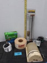 Misc Lot, Lights, Flange Fixer, Strip Tac and more