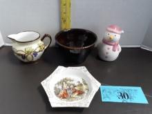 Misc Lot, Ash Tray Made in Japan, Creamer and more