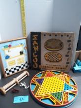 Vintage Checker Game (just Board], Dry Erase Sign and more
