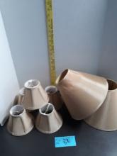 Misc Lamp Shade Lot