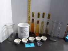 Misc Lot, Oils, Vases and more