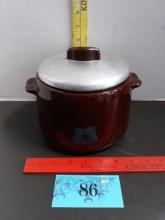 Vintage West Bend Crock w/Lid