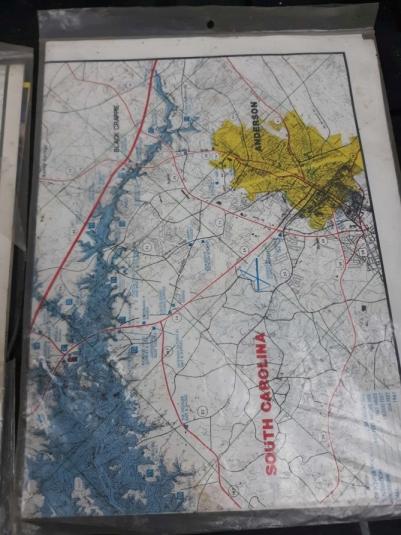 Lake Maps, Jocassee, Hartwell and Lake Greenwood