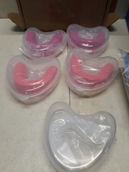 Misc Lot, mouth guards, Adhesive Patches and more