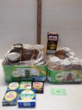 Misc Canning jars and lids