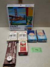 Misc Lot, Paint by Numbers, Candles
