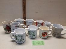 Coffee Cup Lot, Clemson, Walker Hall, Lenox Red Bird and more