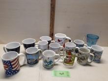 Coffee Cup Lot, Garfield, Smurf and more